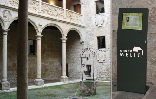 Pantalla táctil museo Ciudad Rodrigo