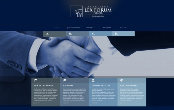 Nueva web de Fundación Lex Forum